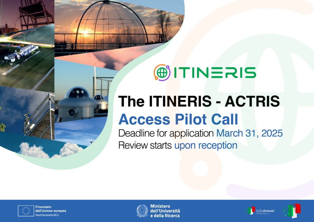 The ITINERIS - ACTRIS Access Pilot Call