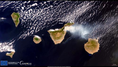 wILDFIRES IN TENERIFE